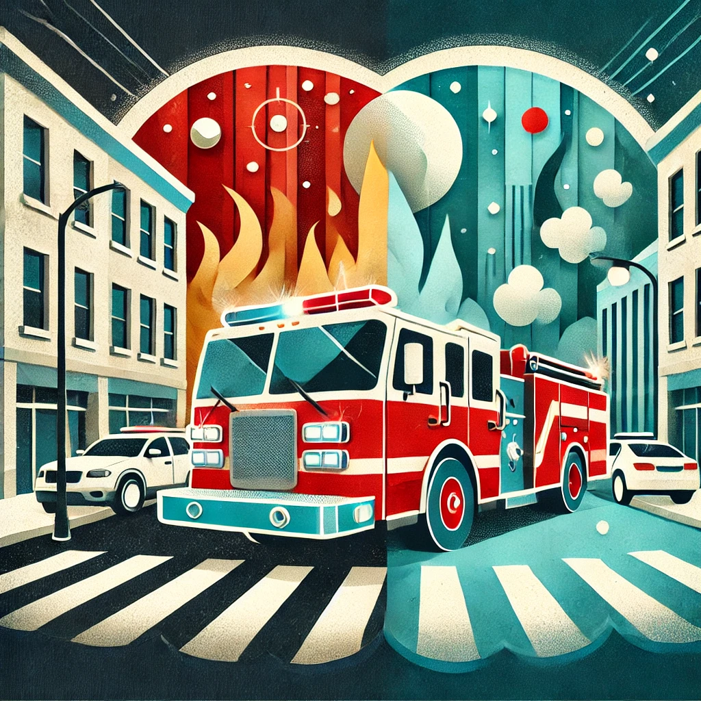 dream about a fire truck