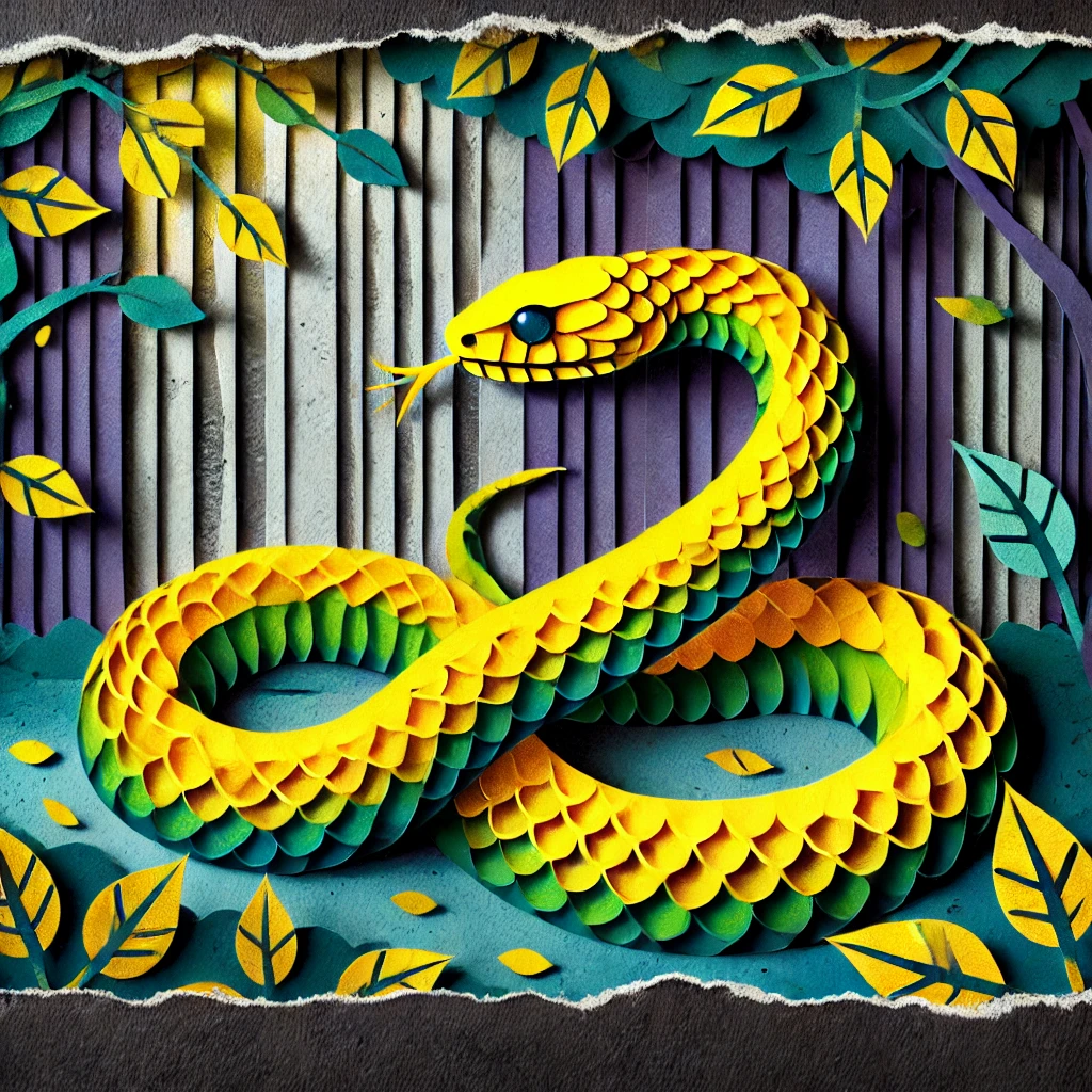 yellow snake dream meaning